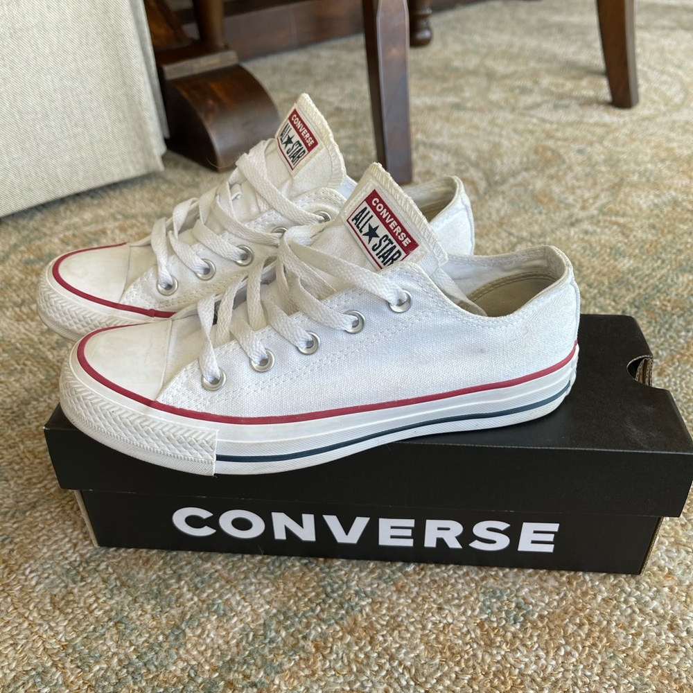 Converse Women’s Optic White Chucks